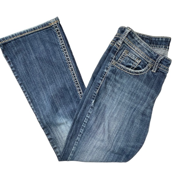 Silver Jeans Natsuki Boot Stretch  Blue Size 29 W29/L31 - Picture 2 of 14